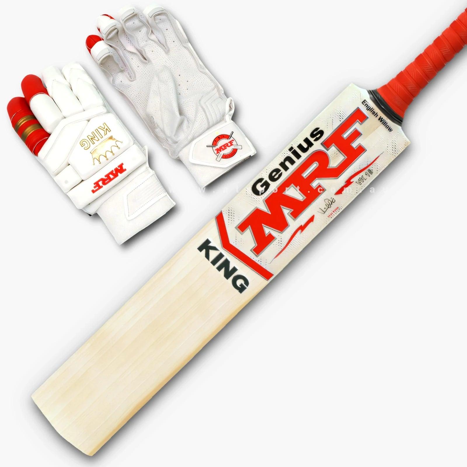 MRF Genius KING 2024 Premium English Willow Cricket Bat - SH