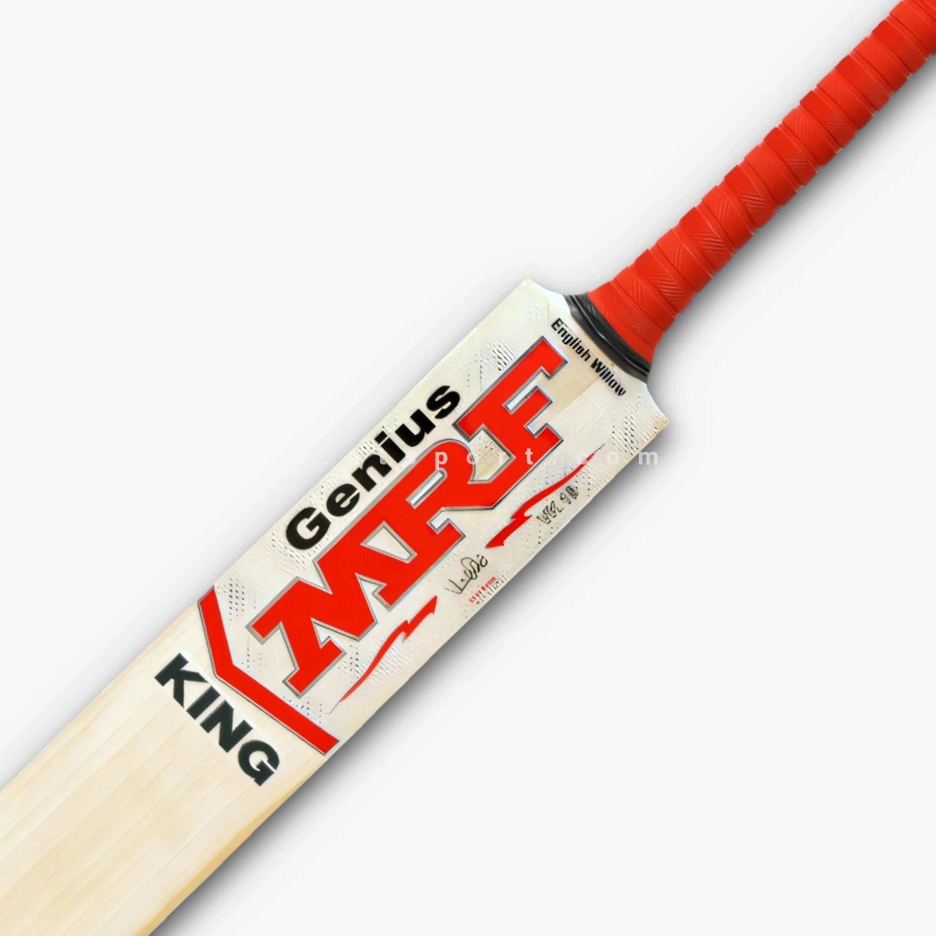 MRF Genius KING 2024 Premium English Willow Cricket Bat - SH