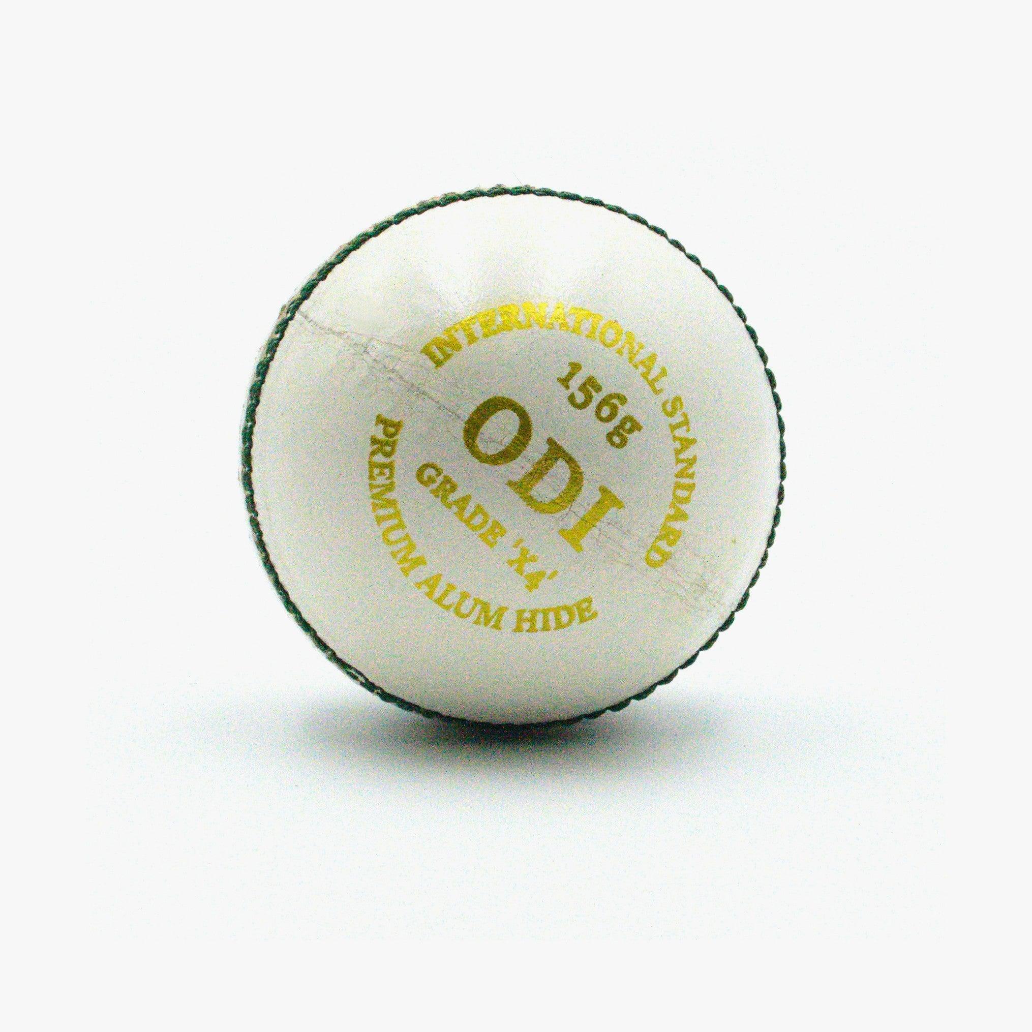 AT ODI WHITE 4pce 156g Cricket Ball - AT Sports