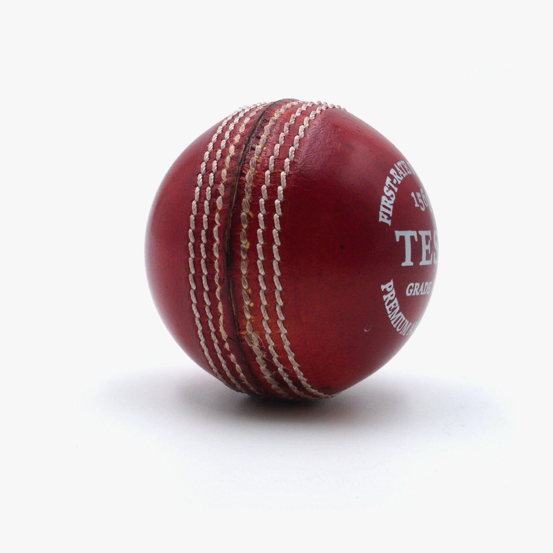 AT TEST RED 2pce 156g Cricket Ball - AT Sports