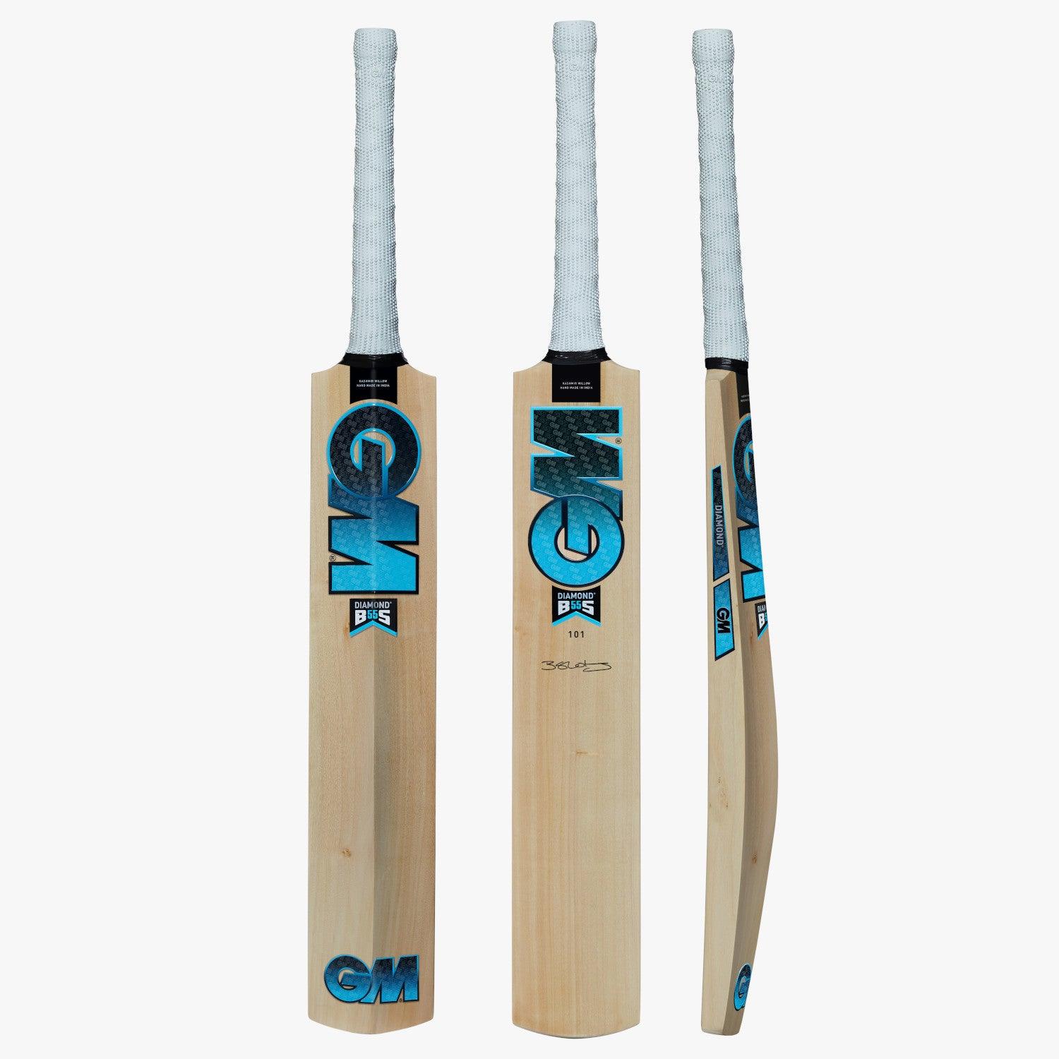 GM Diamond 101 BS55 Kashmir Willow Cricket Bat - JUNIOR - AT Sports