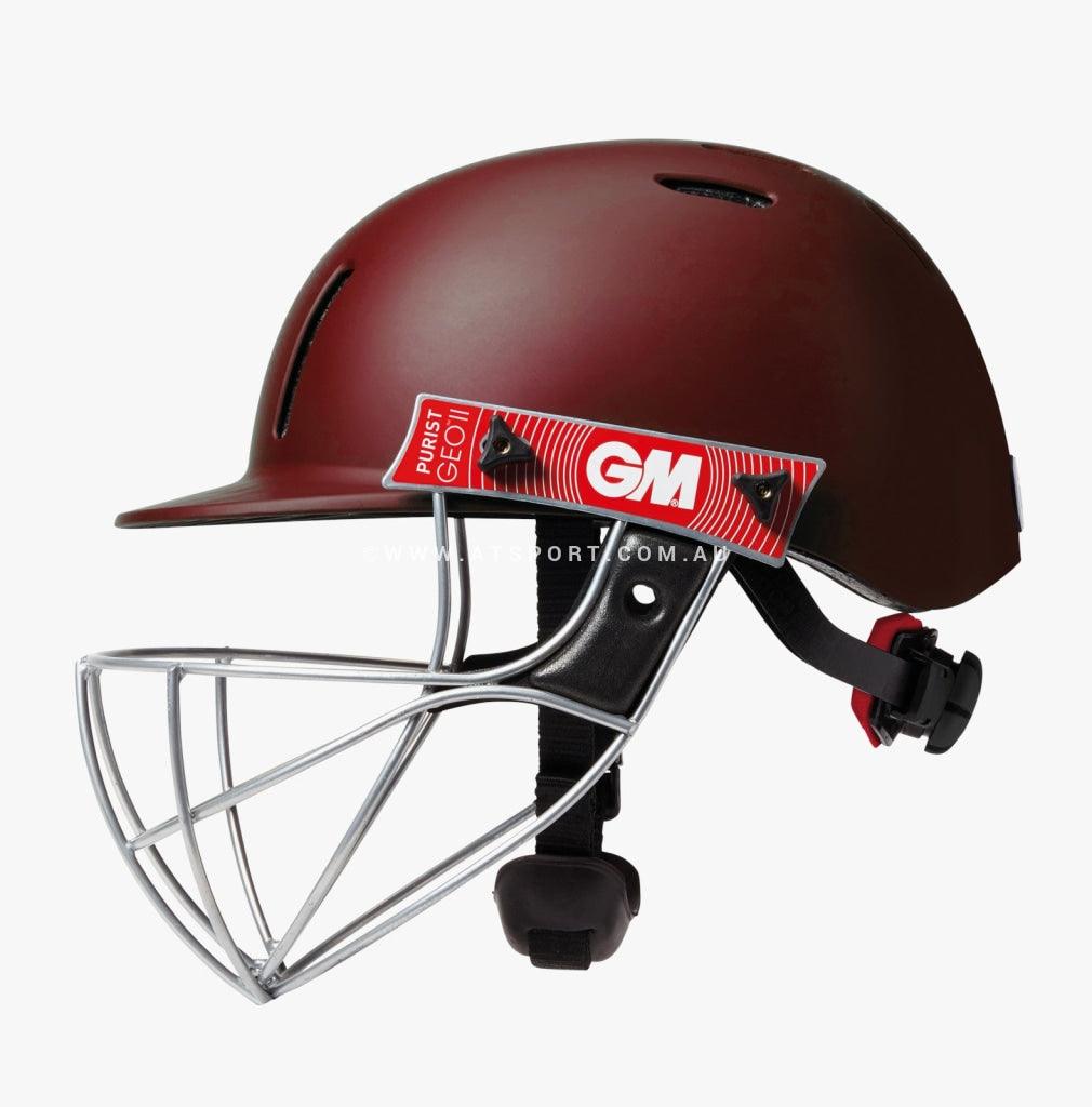 GM Purist Geo II STEEL Grille Cricket Helmet - AT Sports