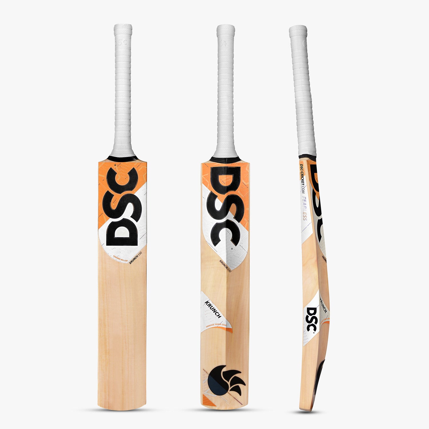 DSC KRUNCH 330 David Warner Kashmir Willow Cricket Bat - JUNIOR