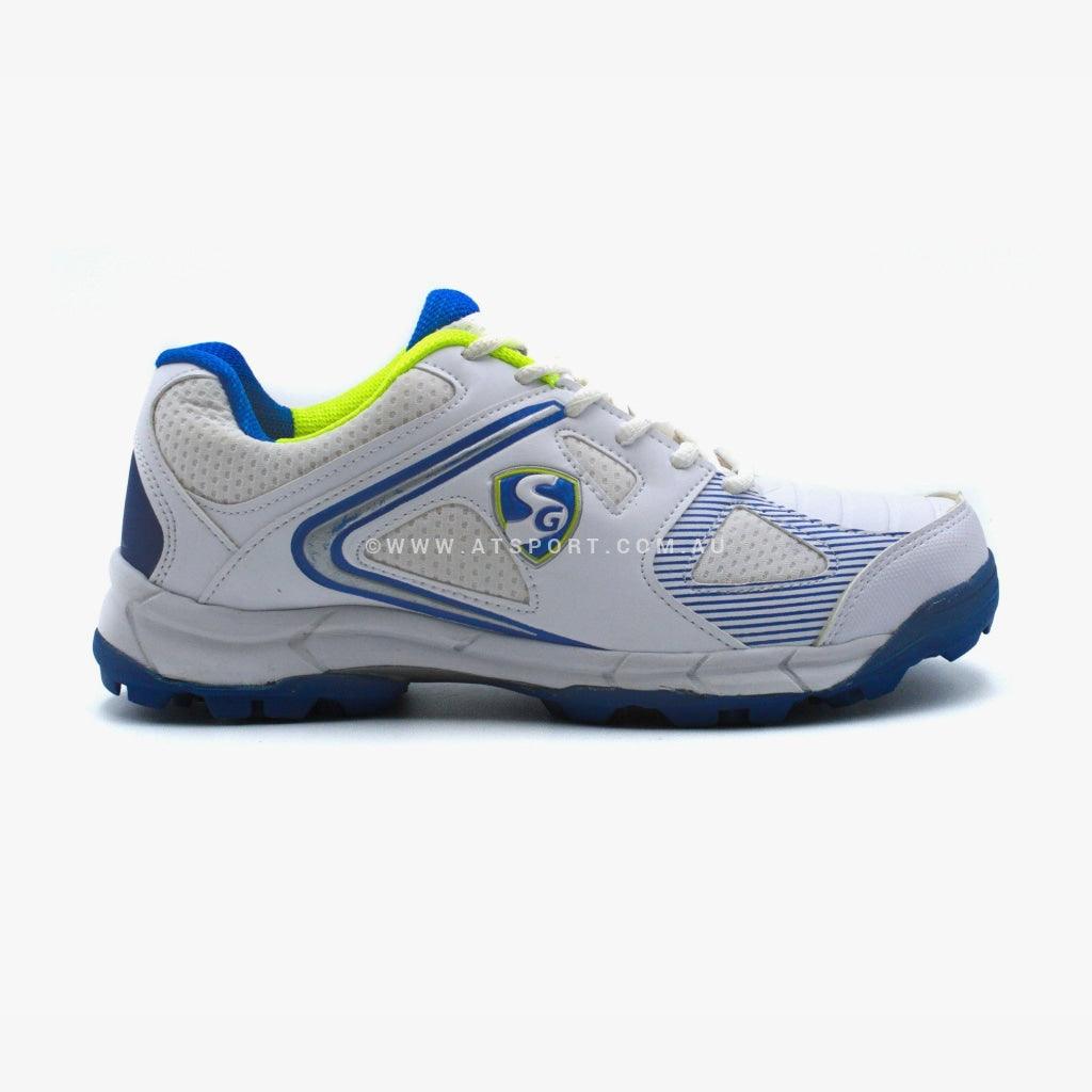 SG Strike 4.0 Rubber Cricket Shoes - LIME GREEN - AT Sports