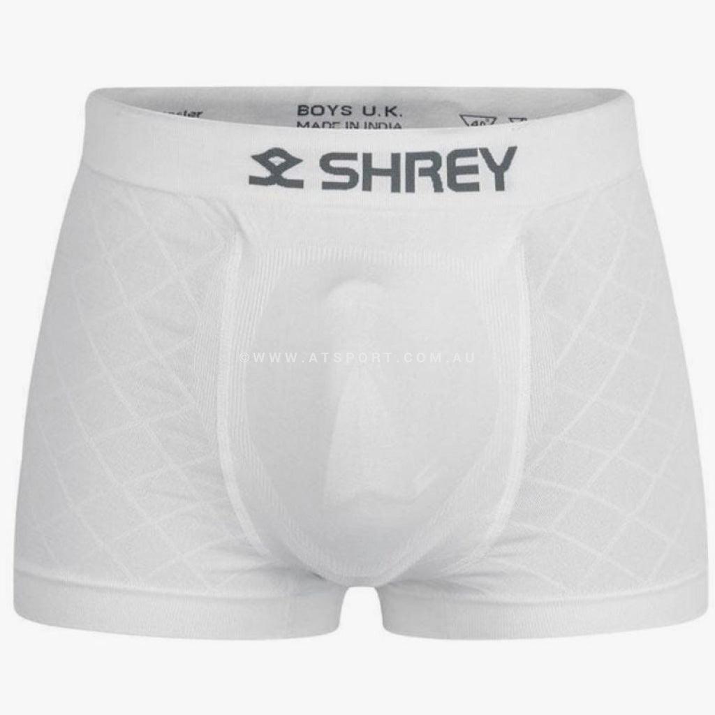 SHREY Groin Protector OFF WHITE Trunks - AT Sports