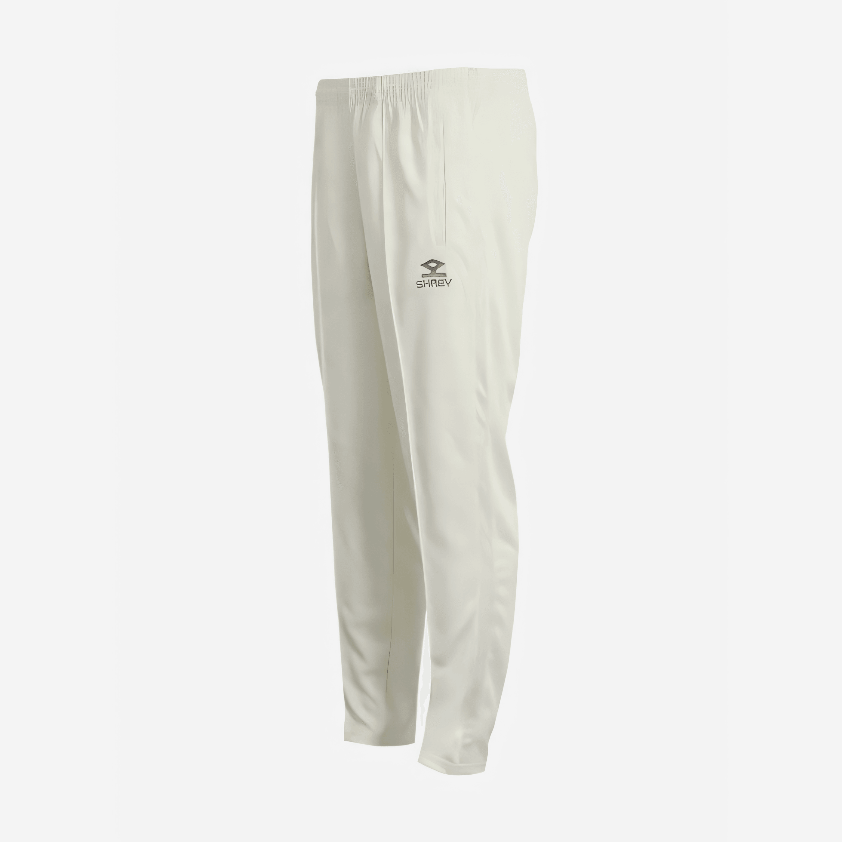 Shrey Match Cricket Trousers White - AT Sports