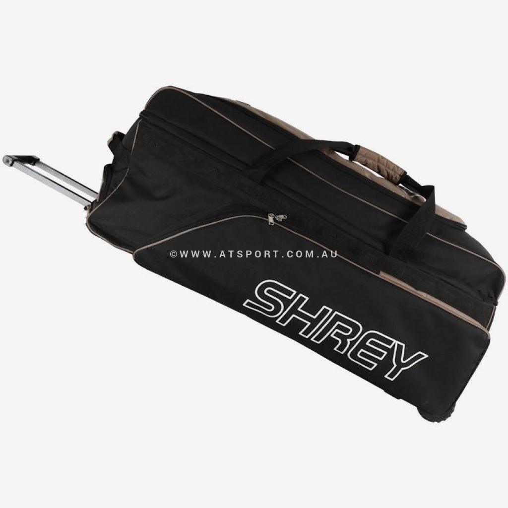 Shrey Performance Cricket Wheelie Bag - BLACK - AT Sports