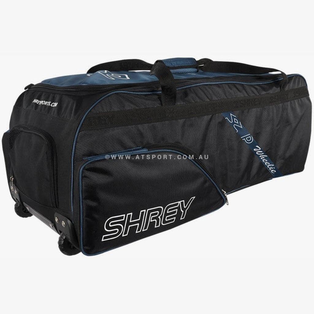 Shrey Pro Cricket Wheelie Bag - BLACK/NAVY - AT Sports