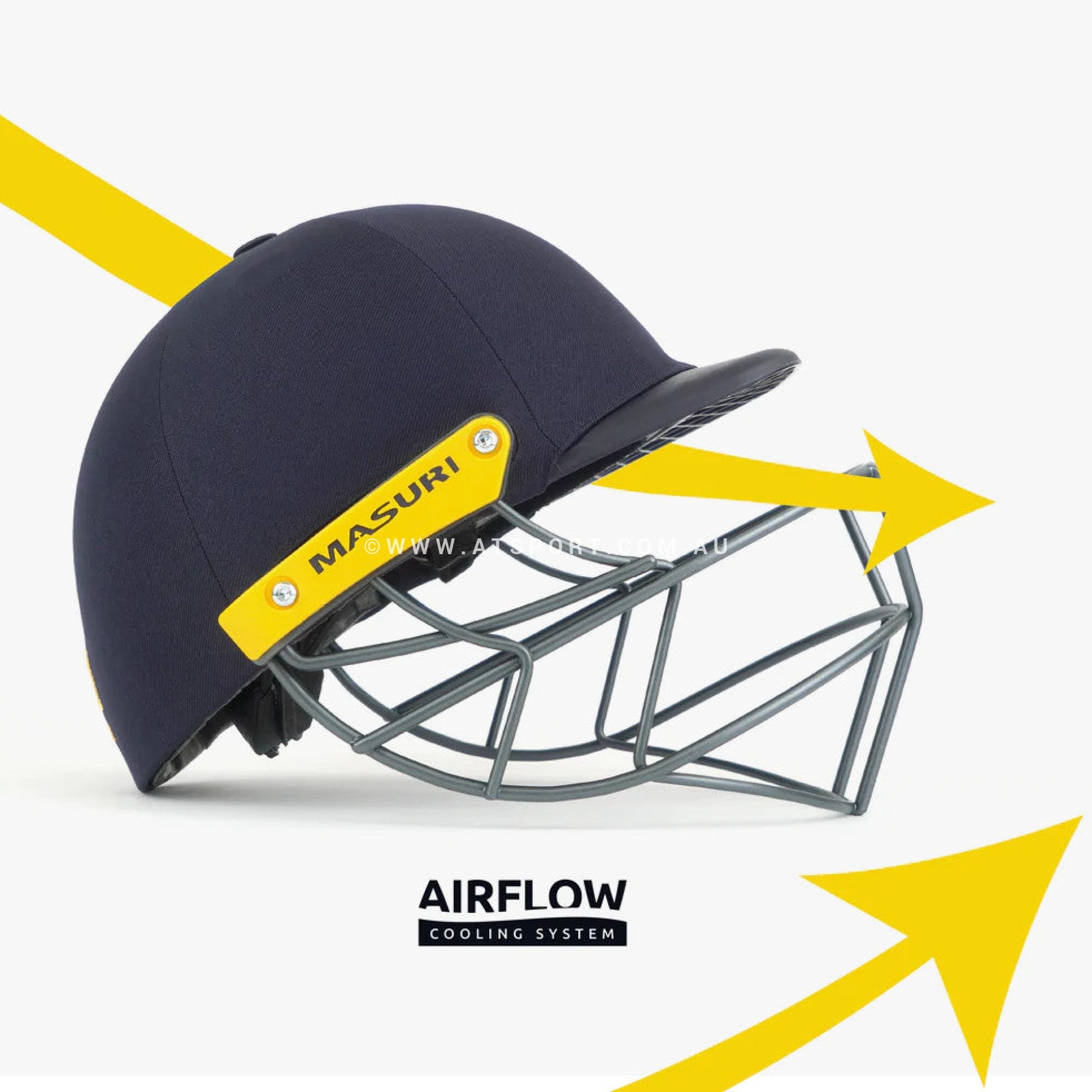 Masuri C LINE Plus Cricket Helmet - CUSTOM LOGO - AT Sports